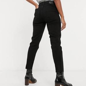 ONLY Emily straight leg raw hem jeans (27)